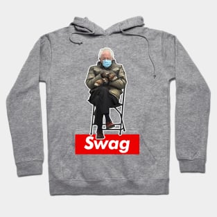 Bernie Swag Sanders / Old School Design Hoodie